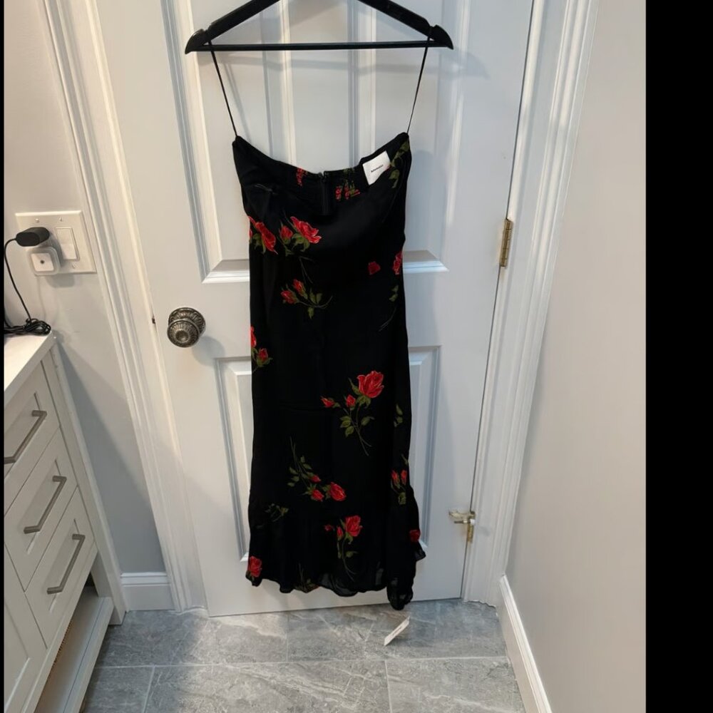 Reformation Dress Arta Dress Le Marais Size 8 - Picture 4 of 6